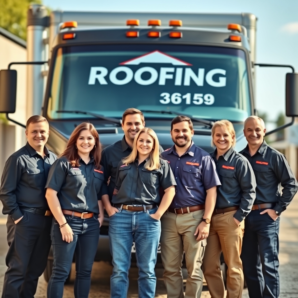 Peak Roofing team